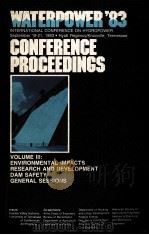 WATERPOWER'83 VOLUME 3 PDF电子版封面