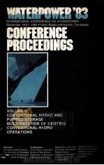 WATERPOWER'83 VOLUME 2 PDF电子版封面