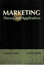 MARKETING THEORY AND APPLICATION（ PDF版）