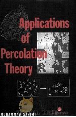 APPLICATIONS of Percolation Theory PDF电子版封面