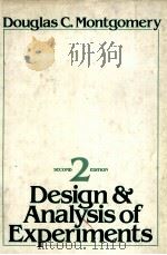 DESIGN AND ANALYSIS OF EXPERIMENTS Second Edition PDF电子版封面 0471868124 Douglas c.Montgomery