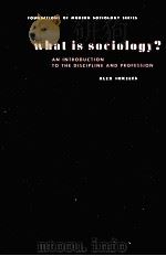 WHAT IS SOCIOLOGY?:AN INTRODUCTION TO THE DISCIPLINE AND PROFESSION（ PDF版）