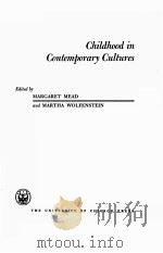 CHILDHOOD IN CONTEMPORARY CULTURES（1955 PDF版）