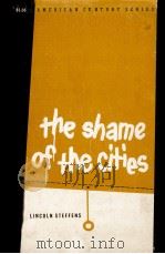THE SHAME OF THE CITIES 1963 PDF电子版封面