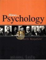 A HISTORY OF PSYCHOLOGY SECOND EDITION PDF电子版封面 9780195419306 JOHN G.BENJAFIELD著