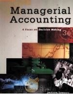 MANAGERIAL ACCOUNTING PDF电子版封面 0324304161