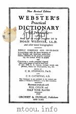 NEW REVISED EDITION WEBSTER‘S PRACTICAL DICTIONARY 1935 PDF电子版封面
