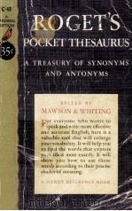 ROGET‘S POCKET THESAURUS（ PDF版）