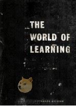 THE WORLD OF LEARNING 1964-65 FIFTEENTH EDITION（1964 PDF版）