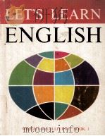 LET‘S LEARN ENGLISH BEGINNING COURSE:BOOK 1 FOURTH EDITION 1971 PDF电子版封面 AUDREY L.WRIGHT AND JAMES H.M