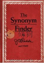 THE SYNONYM FINDER（ PDF版）