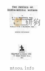 THE PHYSICS OF EXPERIMENTAL METHOD（ PDF版）