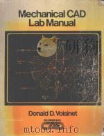 Mechanical CAD Lab Manual（ PDF版）