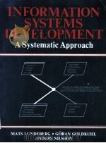 INFORMATION SYSTEMS DEVELOPMENT A Systematic Approach PDF电子版封面 0134646770