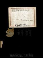 U-M-I Dissertation Information Service PDF电子版封面