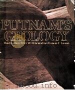 PUTNAM'S GEOLOGY THIRD EDITION PDF电子版封面 0195022858 PETER W.BIRKELAND EDWIN E.LAR