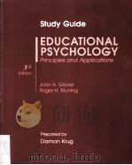 Educational psychology : principles and applications 3rd edition PDF电子版封面