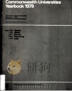 Commonwealth universities yearbook.volume 2 PDF电子版封面