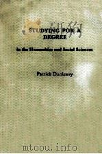 Studying for a degree in the humanities and social sciences（ PDF版）
