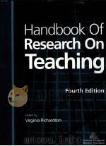 Handbook of research on teaching 4th ed. PDF电子版封面 0935302263