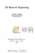 Oil Reservoir Engineering PDF电子版封面 SYLVAIN J.PIRSON