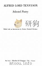 ALFRED LORD THNNYSON SELECTED POETRY（1958 PDF版）