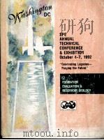 PROCEEDINGS 1992 SPE Annual Technical Conference and Exhibition  Formation Evaluation & Reservoir Ge（ PDF版）