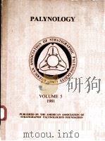 PALYNOLOGY  VOLUME 5  1981（ PDF版）