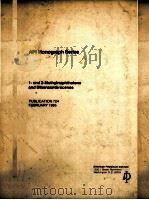API Monograph Series  1-and 2-Methylnaphthalene and Dibenzanthracenes（ PDF版）