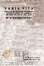 VARIA VITA:SCHETS VAN DE GEESTELIJKE STROOMINGEN IN ROME EN ITALIE VAN OMSTREEKS 200 VOOR TOT 200 NA（1927 PDF版）