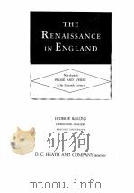 THE RENAISSANCE IN ENGLAND（1966 PDF版）