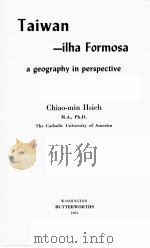 TAIWAN-ILHA FORMOSA:A GEOGRAPHY IN PERSPECTIVE（1964 PDF版）