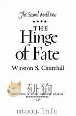 THE SECOND WORLD WAR THE HINGE OF FATE（1950 PDF版）