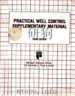 PRACTICAL WELL CONTROL SUPPLEMENTARY MATERIAL THIRD EDITION PDF电子版封面