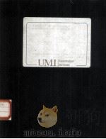 UMI Dissertation Services PDF电子版封面 A Bell Howell Company