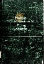 Practical Considerations in Piping Analysis（ PDF版）
