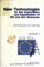 New technologies for the exploration and exploitation of oil and gas resources Volume 1 PDF电子版封面 1853330582 E.Millich J.P.Joulia D.Van A