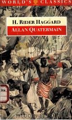 H.RIDER HACCARD Allan Quatermain PDF电子版封面 0192822977 DENNIS BUTTS