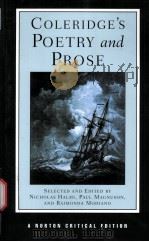 COLERIDGE'S POETRY AND PROSE AUTHORITATIVE TEXTS CRITICISM PDF电子版封面 0393979046 Nicholas Halmi Paul Magnuson