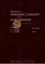ADVANCES IN INORGANIC CHEMISTRY AND RADIOCHEMISTRY VOL.6（1964 PDF版）