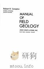 MANUAL OF FIELD GEOLOGY（1962 PDF版）