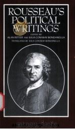 ROUSSEAU'S POLITICAL WRITINGS DISCOURSE ON INEEQUALITY DISCOURSE ON POLITICAL ECONOMY ON SOCIA PDF电子版封面 0393956511 ALAN RITTER JULIA CONAWAY BON