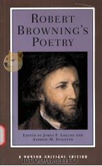 ROBERT BROWNING'S POETRY A NORTON CRITICAL EDITION SECOND EDITION PDF电子版封面 0393926002