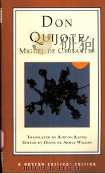 DON QUIJOTE MIGUEL DE CERVANTES A NORTON CRITICAL EDITION PDF电子版封面 039397281X