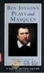 BEN JONSON'S PLAYS AND MASQUES SECOND EDITION PDF电子版封面 0393976380 RICHARD HARP