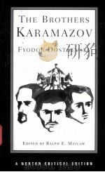 THE BROTHERS KARAMAZOV FYODOR DOSTOEVSKY PDF电子版封面 0393082141 RALPH E.MATLAW
