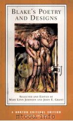 BLAKE'S POETRY AND DESIGNS  ILLUMINATED WORKS OTHER WRITINGS CRITICISM  Second Edition（ PDF版）