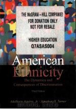 American Ethnicity The Dynamics and Consequences of Discrimination THIRD EDITION PDF电子版封面 0072319917 Adalberto Aguirre Jonathan H.