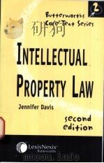 BUTTERWORTHS CORE TEXT SERIES Intellectual Property Law Second edition PDF电子版封面 0406963797