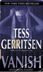VANISH A Novvel TESS GERRITSEN PDF电子版封面
